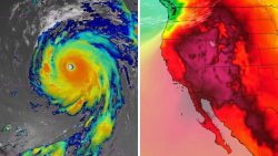 California Heat Dome and Hurricane Genevieve Expected to Bring Dangerous Weekend Weather
