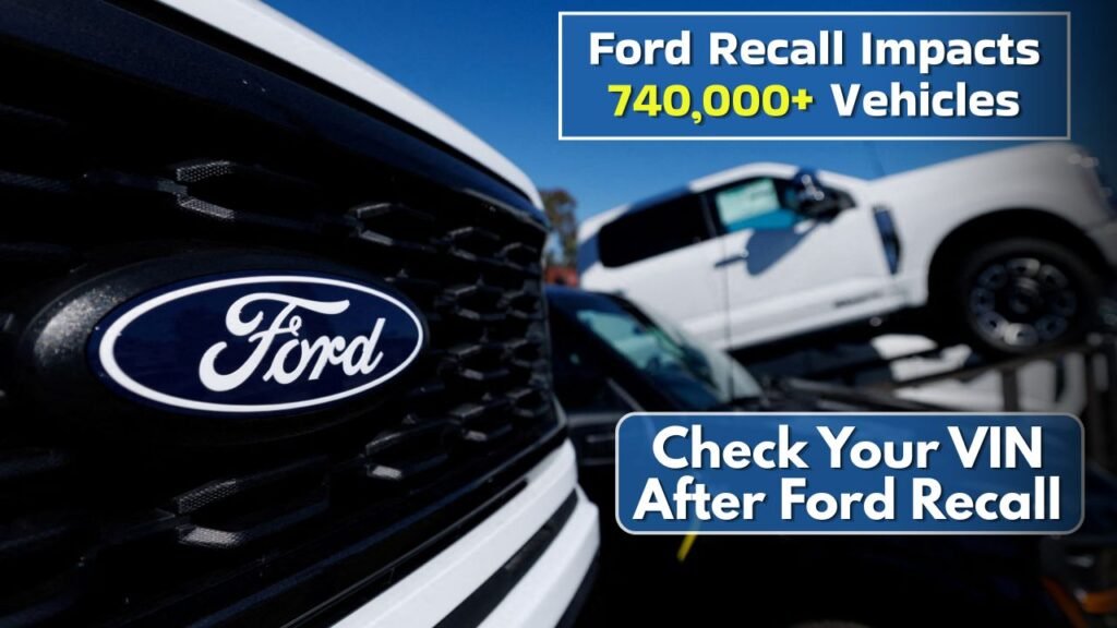 Ford Recall Impacts 740,000+ Vehicles