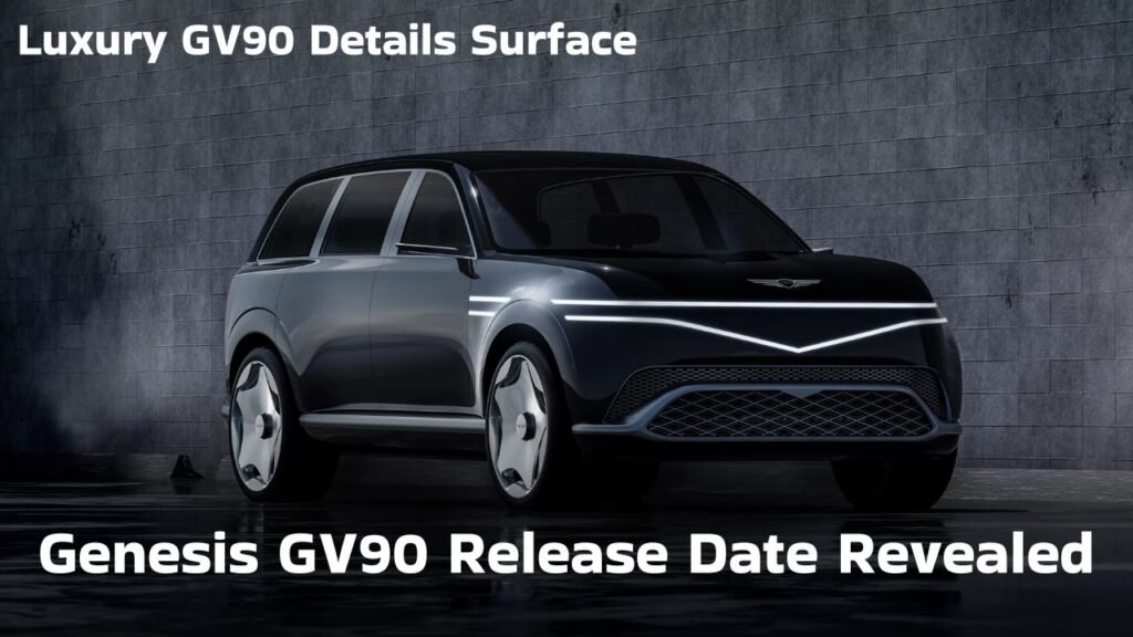 Genesis GV90 Release Date Revealed
