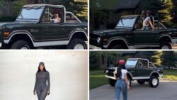Kim Kardashian Buys Rare 1973 Ford Bronco for $285000 at Her Idaho Mountain Home