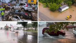 New Jersey Storm Causes Flooded Neighborhoods and Damaged Roads Across Several Communities