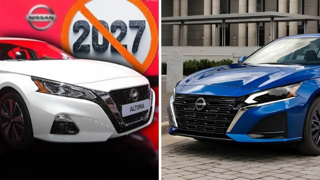 Nissan Is Discontinuing the Altima Sedan