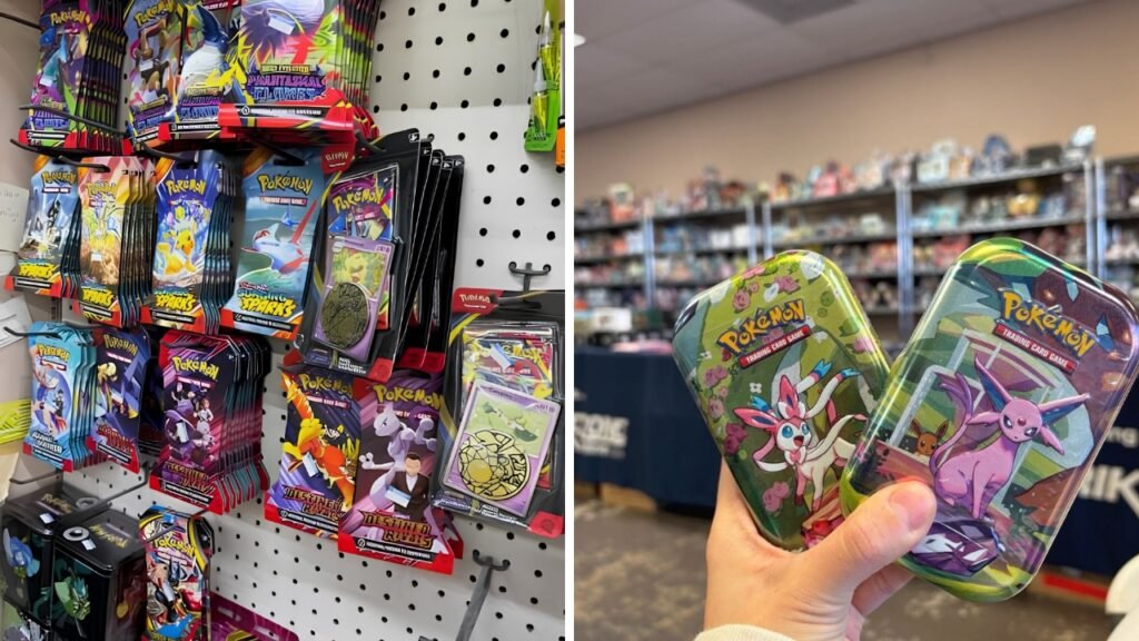 Pokemon Fans Line Up Outside North Texas