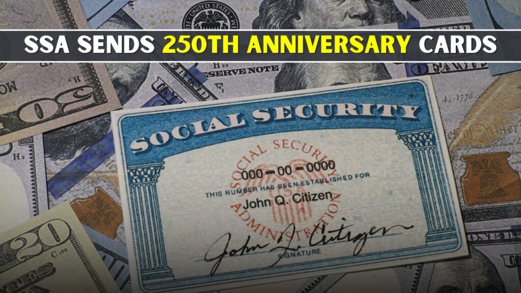 SSA Sends 250th Anniversary Cards