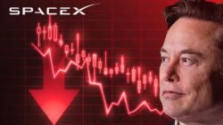 SpaceX Stock Falls Below IPO Price After Nasdaq-100 Debut as Investors React to the Selloff