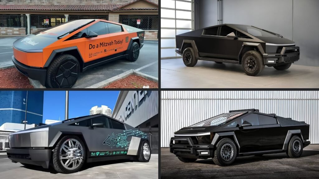 Tesla Cybertruck Converted Into a MitzvahTruck