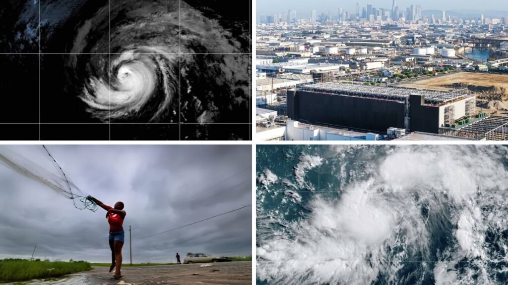 Tropical Storm Genevieve Forms in the Pacific