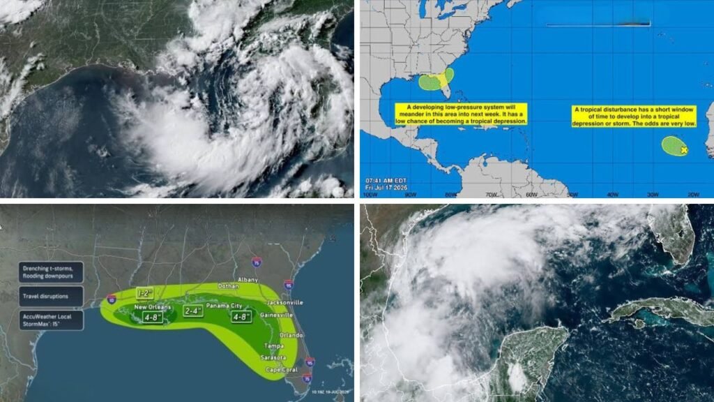 Tropical Storm Weather Forecast