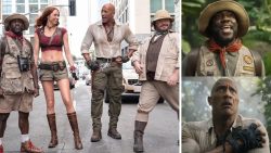 Jumanji Open World Trailer Brings Dwayne Johnson Jack Black and Kevin Hart Back Together
