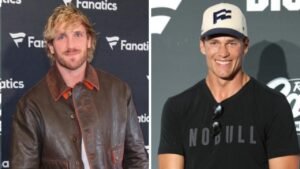 Tom Brady Shocks Fans After Slapping Logan Paul During Heated Faceoff at Fanatics Fest