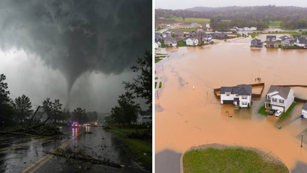 Severe Weather Triggers Tornadoes and Flooding