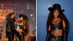 Shaboozey Joins Ciara Miller for a Special Cowgirl Performance on The Tonight Show