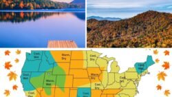 Old Farmers Almanac 2026 Fall Forecast Predicts Cooler Temperatures and Wetter Weather in Many Regions
